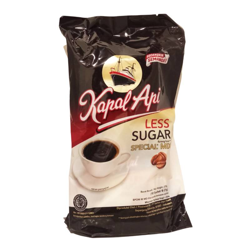 KAPAL API LESS SUGAR 10'S