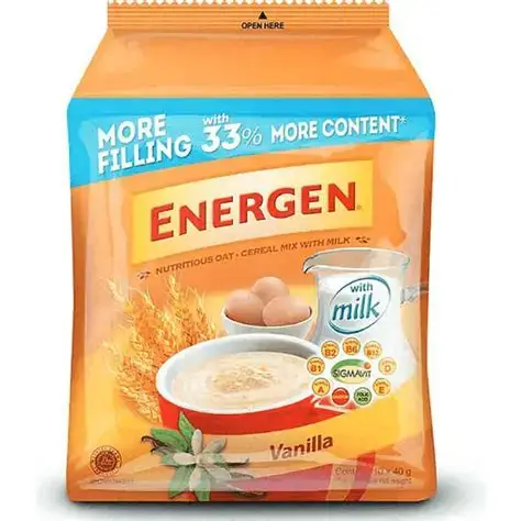 ENERGEN VANILLA 10X34GR