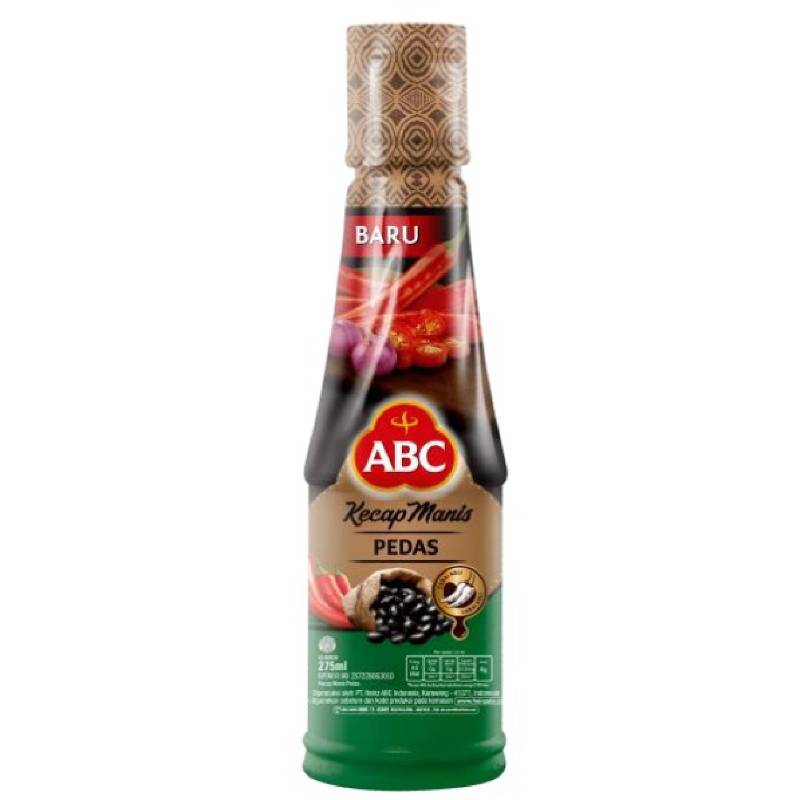 ABC KECAP MANIS PEDAS PET 275 ML