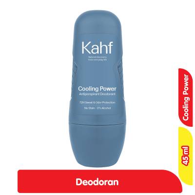 KAHF BODY CARE ANTIPERSPIRANT DEODORANT COOLING POWER ROLL ON 45ML