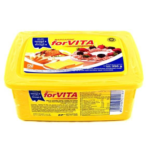 FORVITA MARGARINE GOLD CUP 250GR