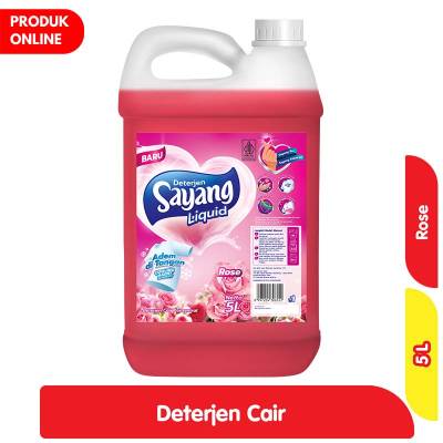 Sayang Deterjen Cair Original Rose Jerigen 5 L
