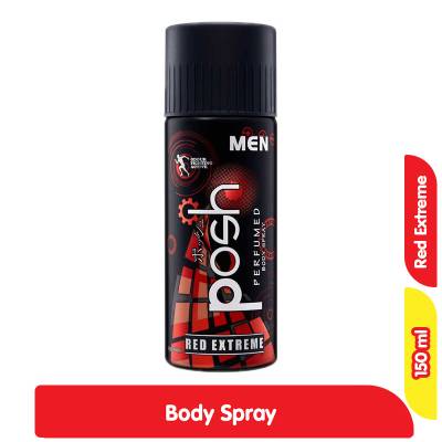 POSH MEN B.SPRAY RED EXTREME 150ML