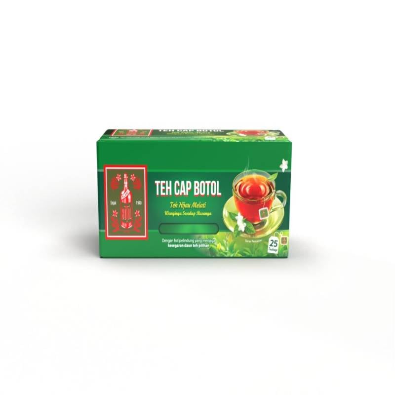 TEH CAP BOTOL TEH CELUP HIJAU MELATI 25'S
