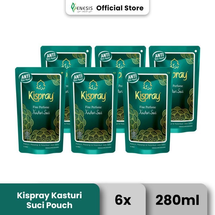 KISPRAY PELICIN PAKAIAN KASTURI SUCI REFFIL 280ML