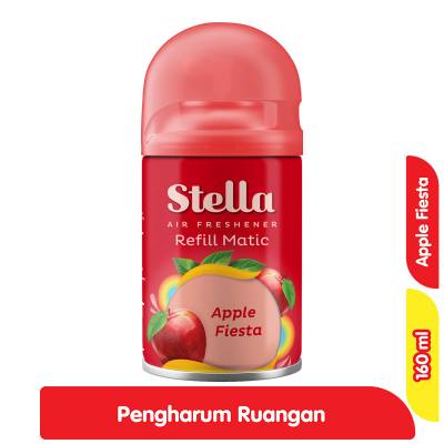 Stella Pengharum Ruangan Otomatis Apple Fiesta Refill 160 ml