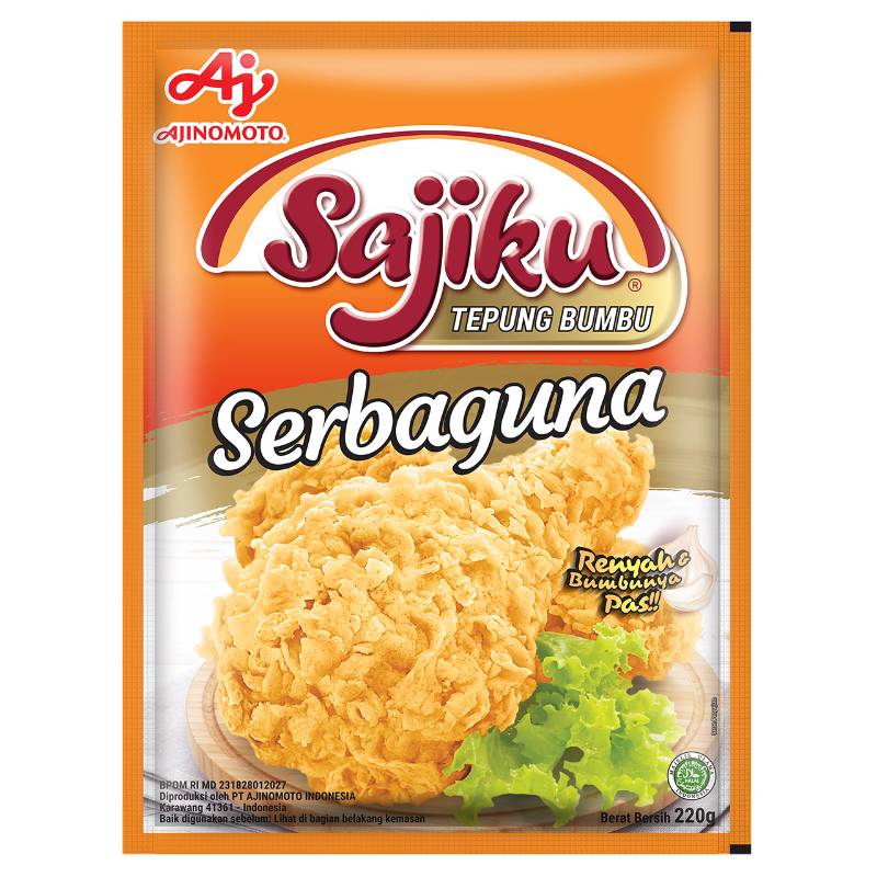 SAJIKU TEPUNG BUMBU SERBAGUNA 220GR