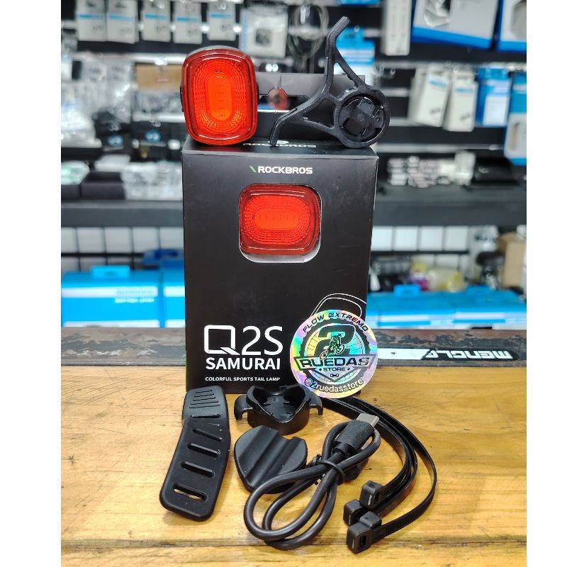 Luz trasera Rockbros Q2S Samurai