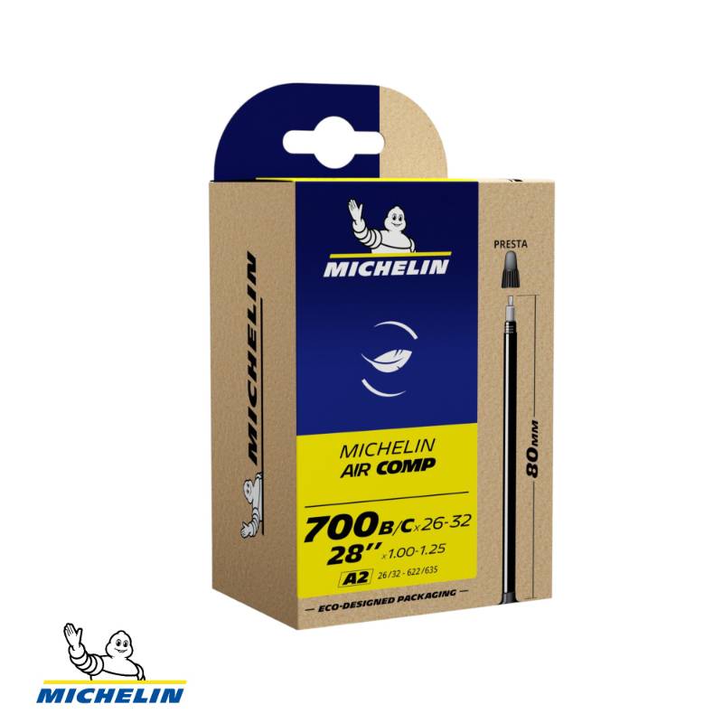Tripas Rin 700x26/32 Valvula de 80mm Michelin