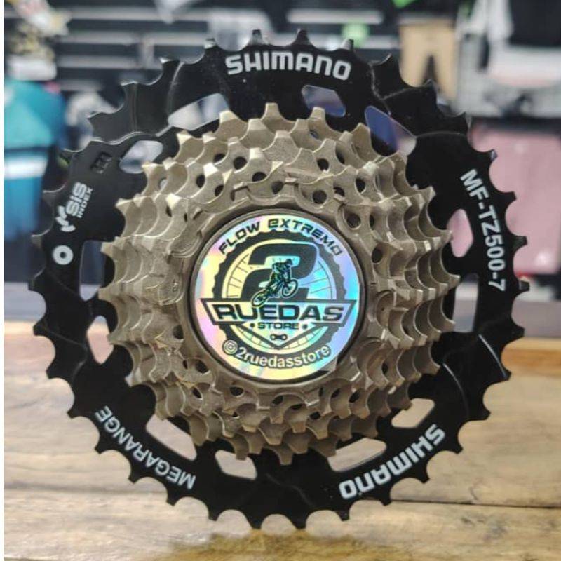 Ratchet de 7V Shimano Megarange 14/34