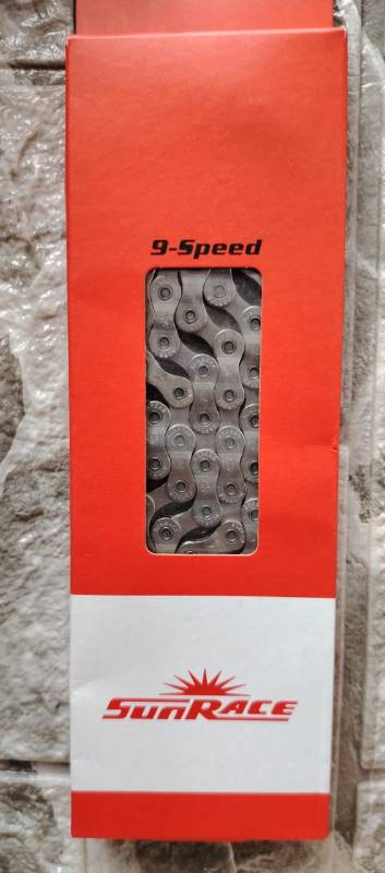 Cadena Sunrace 9V 126L