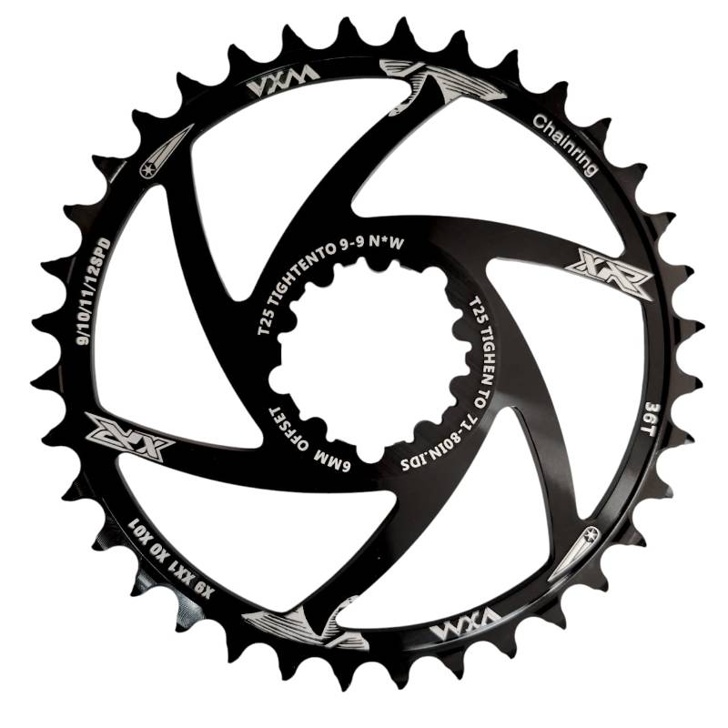Monoplato Montaje Directo Sram 6mm