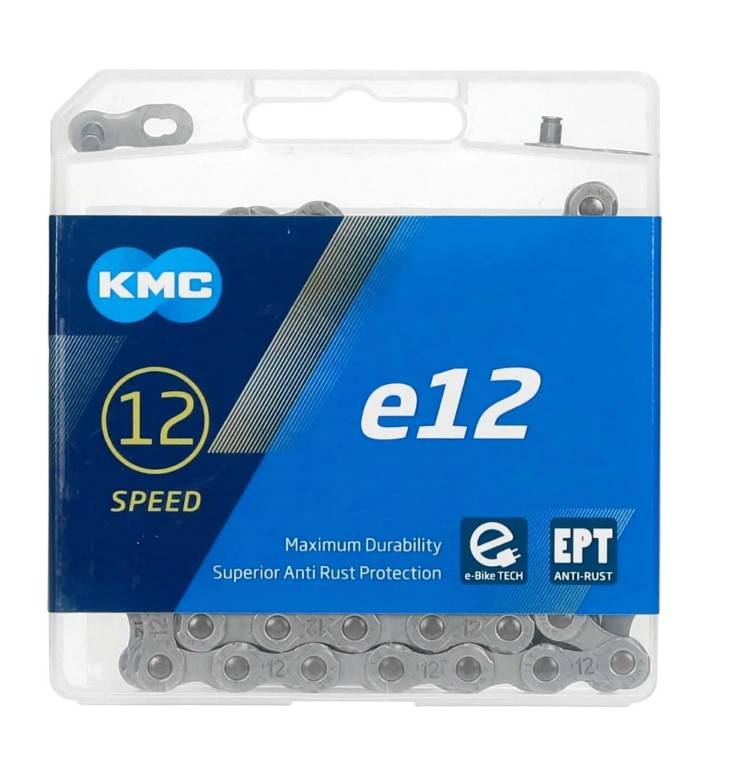 Cadena KMC E12 12V 130L