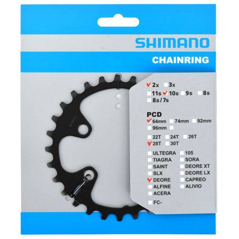 Plato Pequeño 26t biplato Shimano Deore M6000