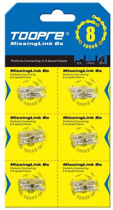 Missing link cierre rápido conector para cadena de 6-7 y 8V