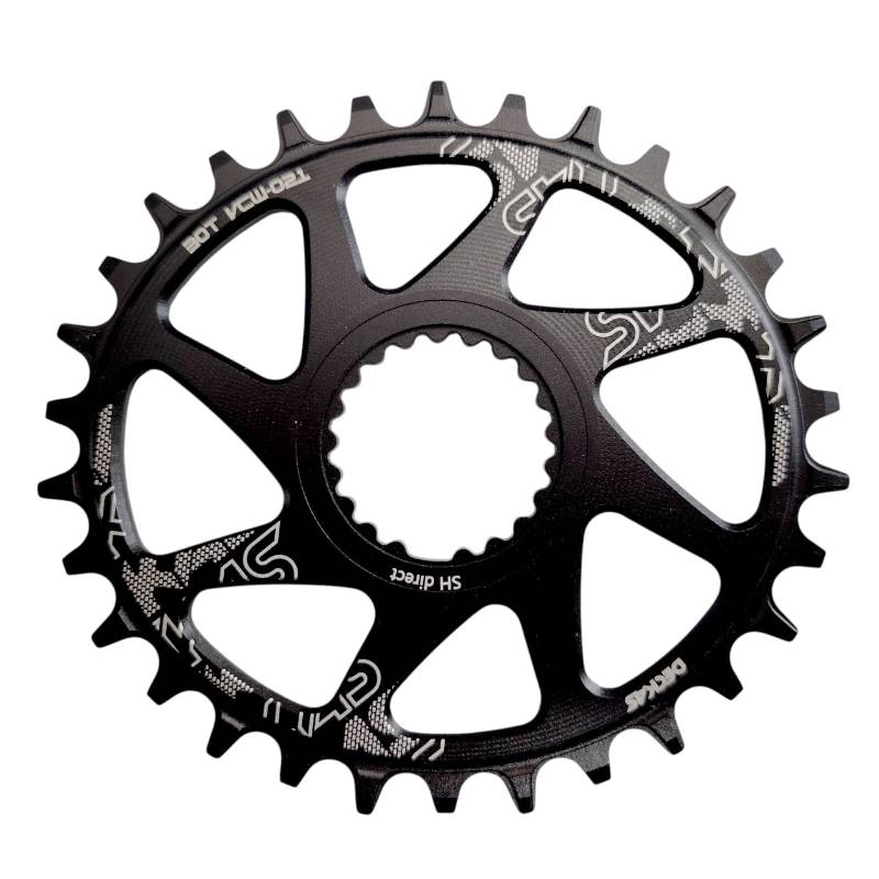 Monoplato Ovalado Montaje Directo Shimano