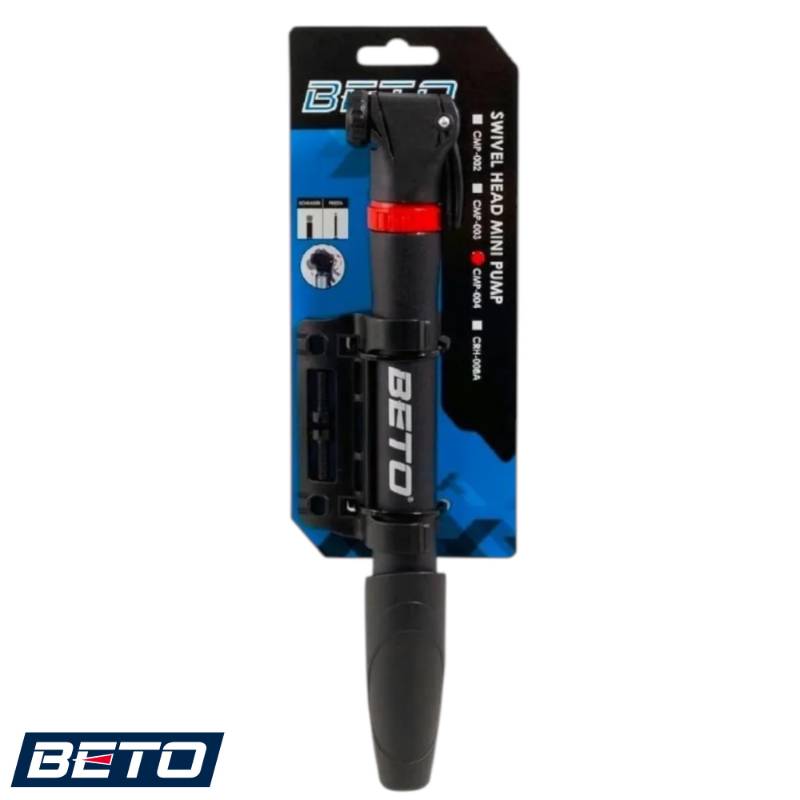 Bomba Inflador Portátil Beto Cabezal Movible CMP-003