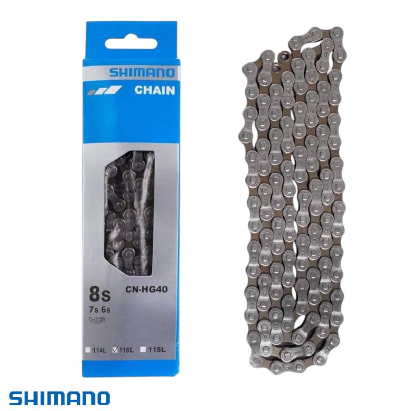 Cadena Shimano HG-40 8V 116L