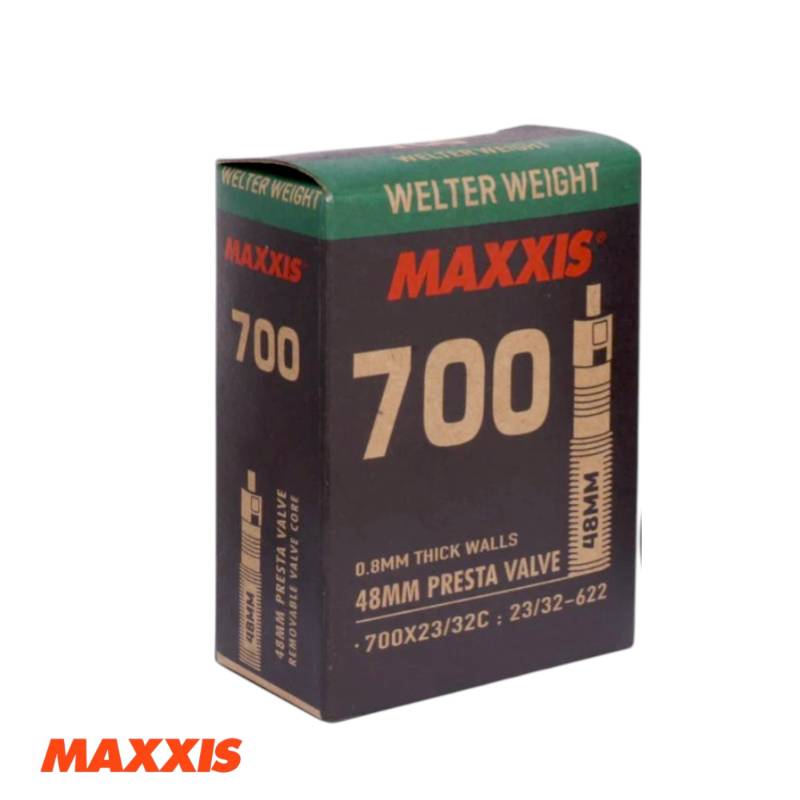 Tripas Rin 700x23/32 Valvula 48mm Maxxis