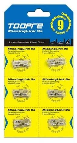 Missing link cierre rápido conector para cadena de 9V
