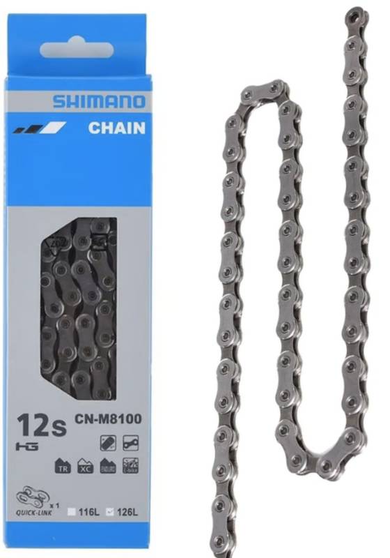 Cadena Shimano M6100 Deore 12V E-Bike 126L