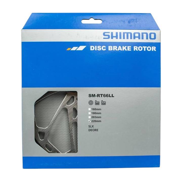 Discos de freno Shimano RT66 220mm