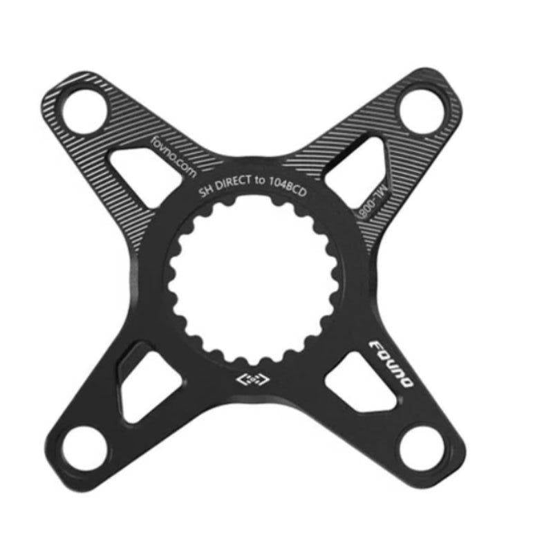 Adaptador para plato de montaje directo Shimano a BCD 104