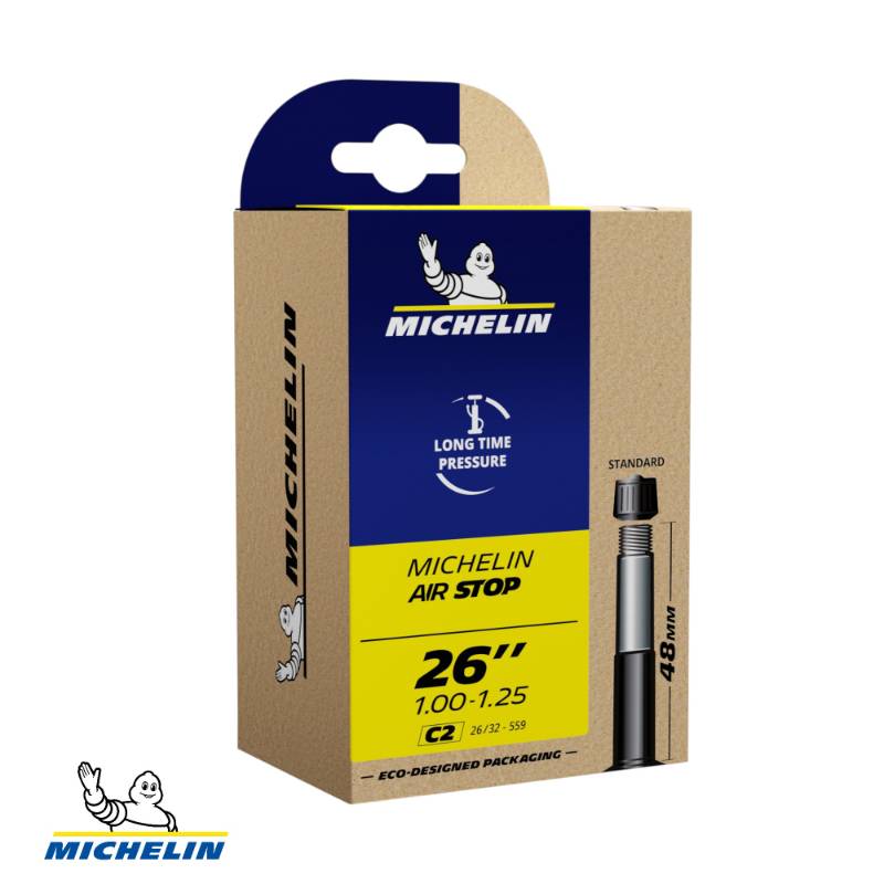 Tripas Rin 26x1.85/2.40 Valvula de carro Michelin