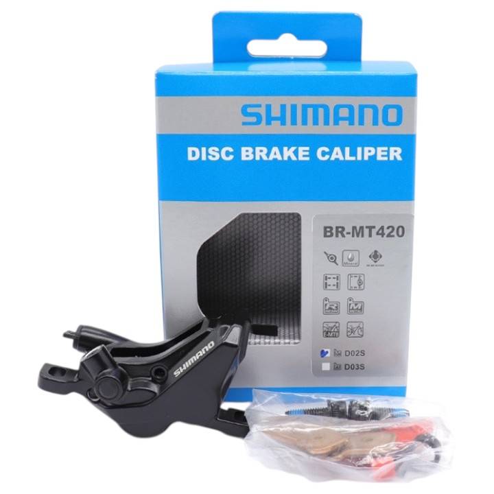 Caliper de Freno Shimano 4 pistones MT420