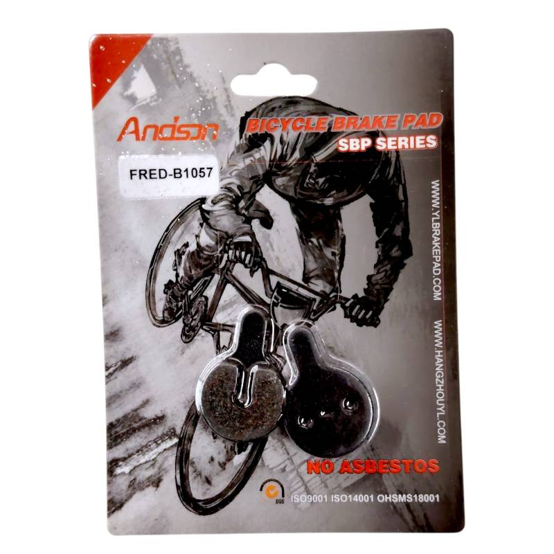 Pastillas de Freno Andson YL1057 Caliper Chino