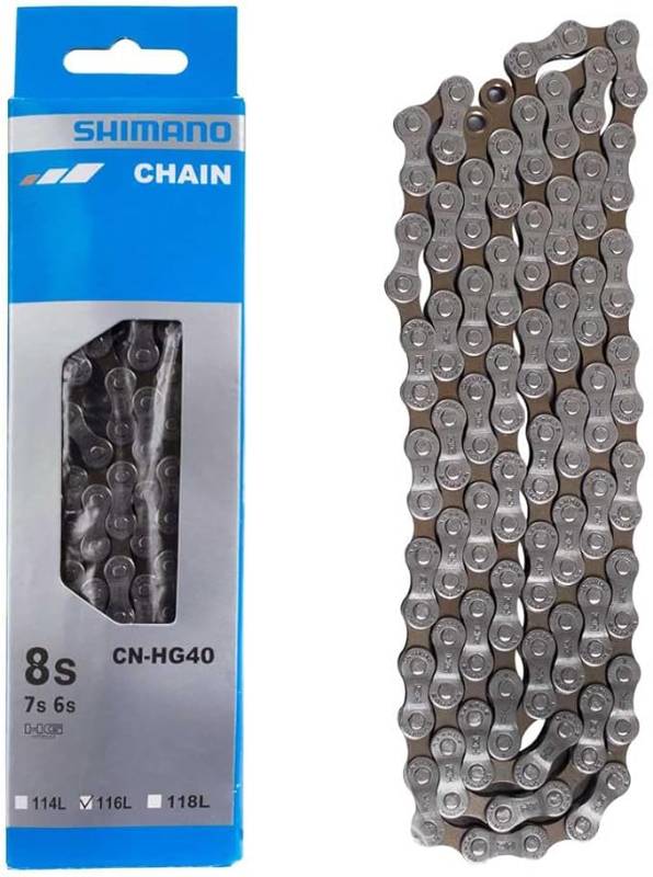 Cadena Shimano HG-40 8V 116L