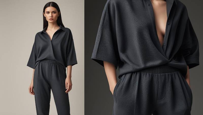 Midnight Cotton Co-ord Set