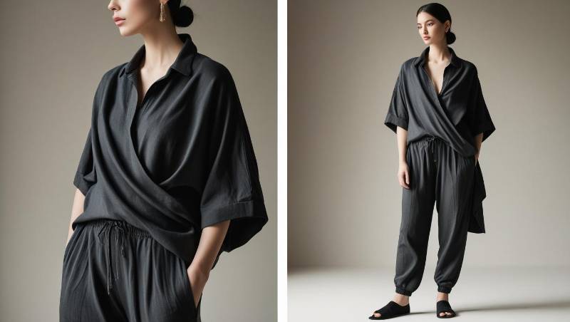 Midnight Cotton Co-ord Set