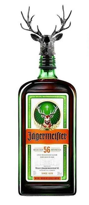 Jagermeister 1ltr(with cork)