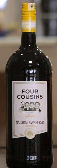 Four Cousins Sweet Red 1.5ltrs