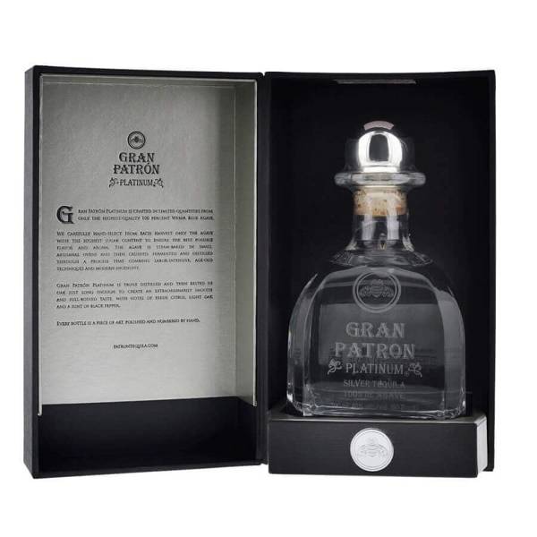 Gran Patron Platinum Tequila 750ml