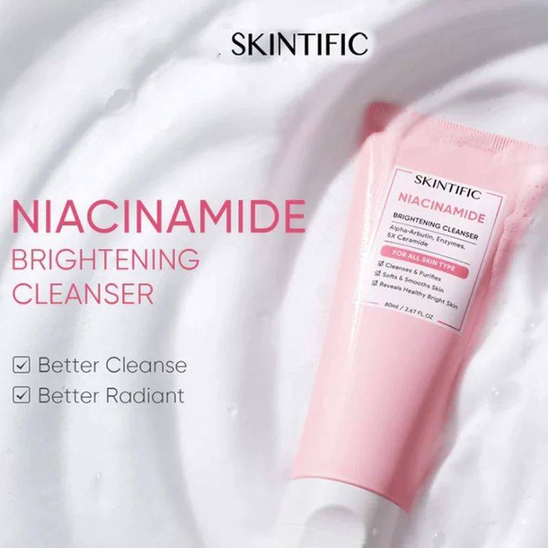 S44 Niacin Bright Cleanser 1/8/12/80ml | 810114870389