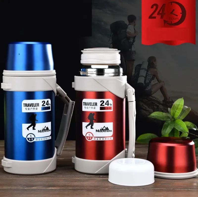 Traveler Stainless Steel Water Bottle (1200ml)