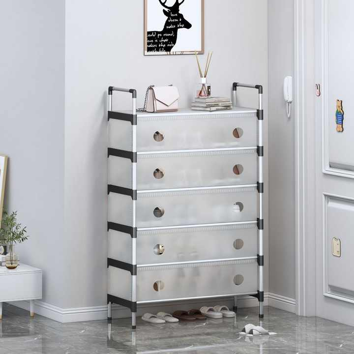 7 Layer Dustproof Shoe Rack