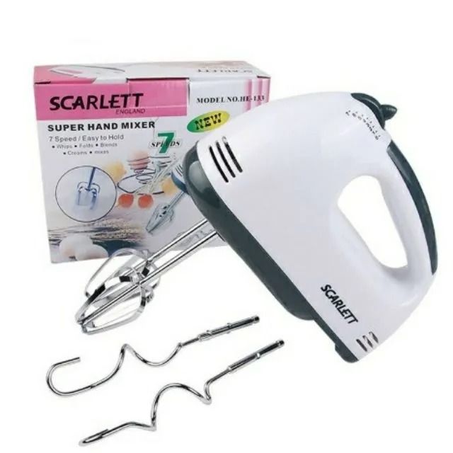 Scarlett - 7 Speed Electric Super Hand Mixer
