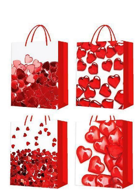 Heart Design Gift Bag - Medium - 45-35