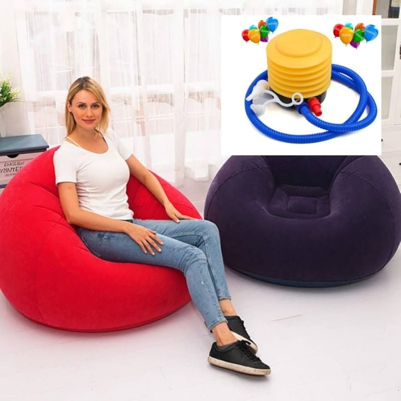Inflatable Sofa with manual pump - Single