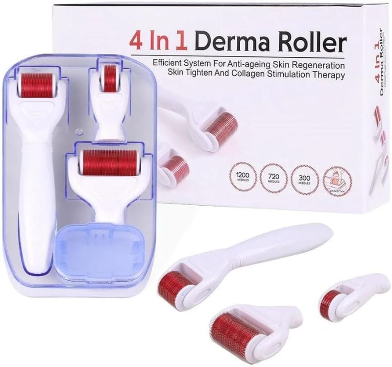 4 In 1 Derma Roller Kit