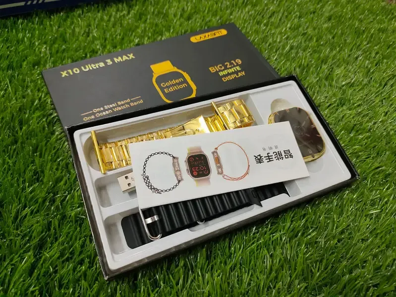 X10 Ultra 3 Max Golden Edition Smartwatch