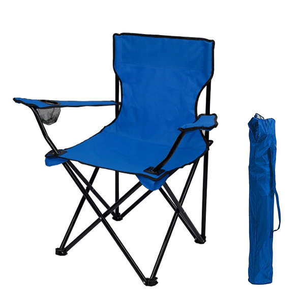 Portable Folding Chair With Arm Rest - (L50X80X80cm)