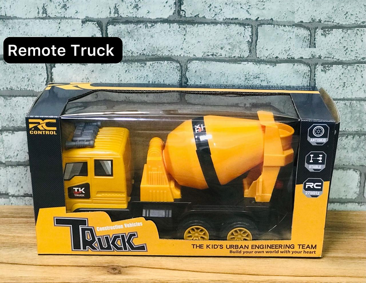 2 Way Remote Control Construction Truck