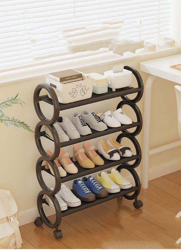 4 Layer Circle Type Shoe Rack
