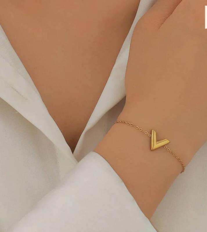 V - shaped bracelets