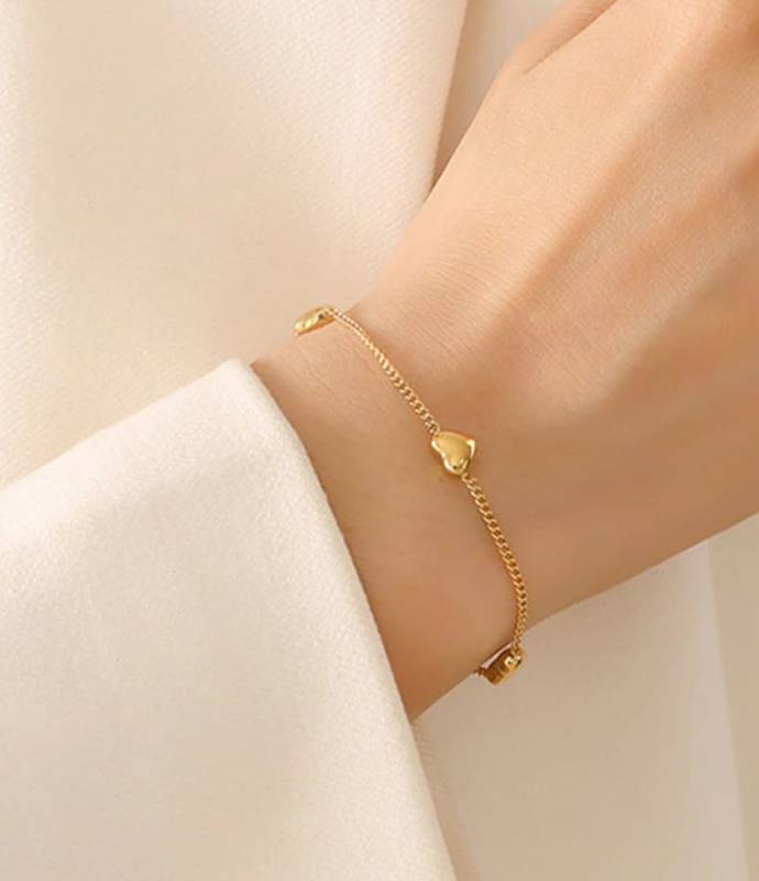 Heart shape bracelets
