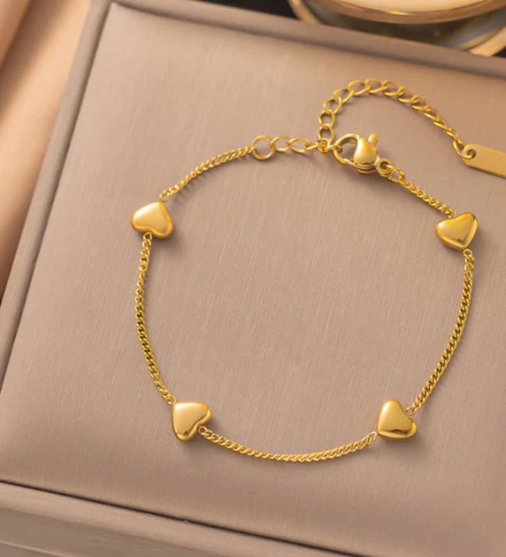 Heart shape bracelets